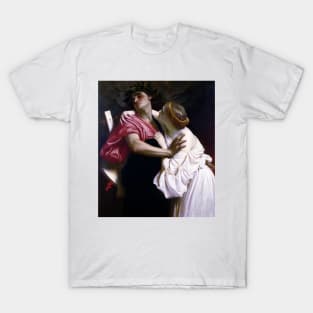 Orpheus and Euridice by Frederic Leighton T-Shirt